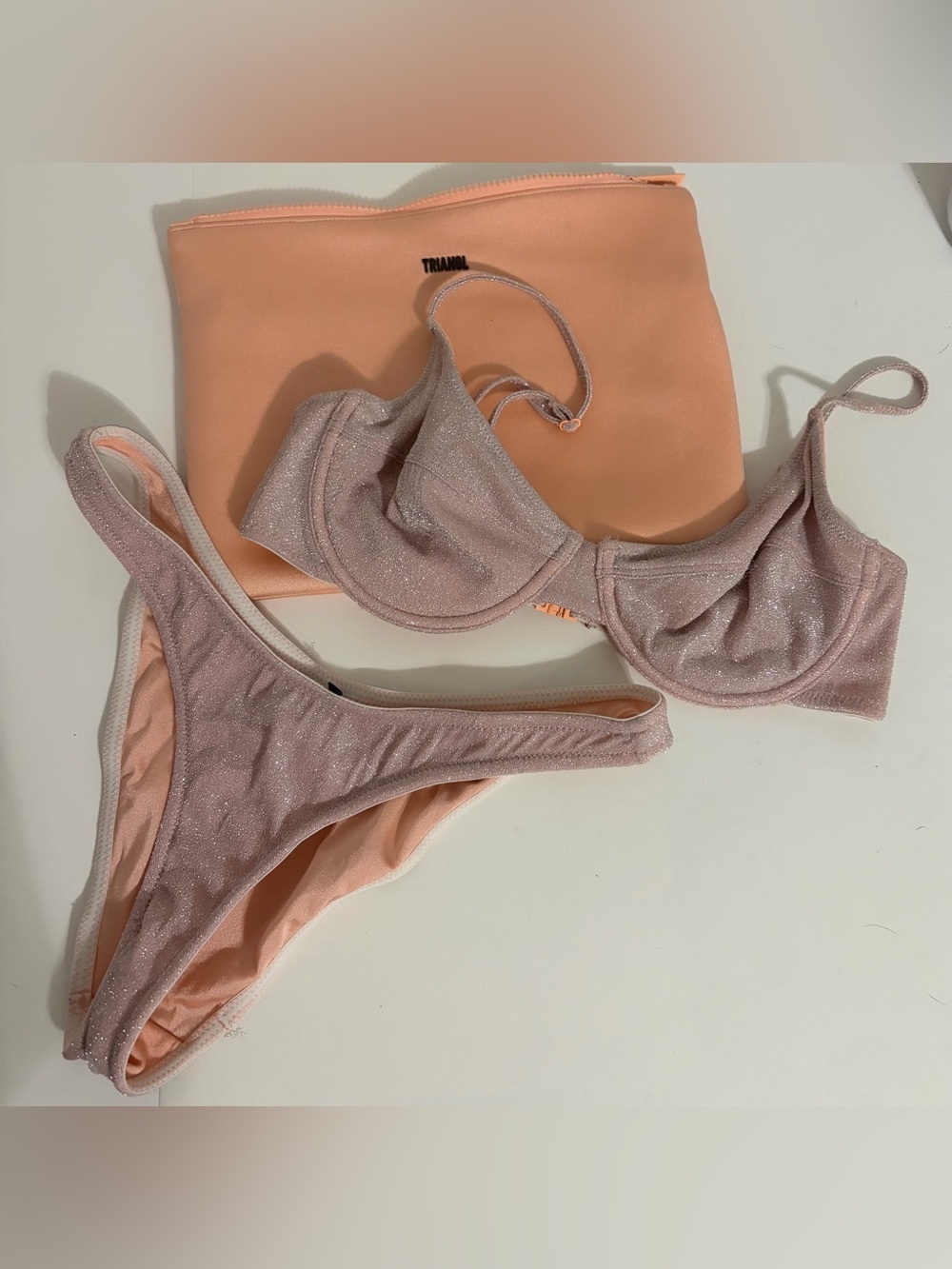 Triang! Lina Bikini Set in Blush,